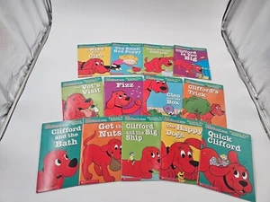 LOT (13) CLIFFORD DER GROSSE ROTE HUND frühe Leser TASCHENBÜCHER 2002 Geschichten - Bild 1 von 3