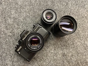 Praktika BMS Electronic / 50mm 1.8 / 28mm 2.8 / 135mm 2.8 / Full Set - Bild 1 von 15