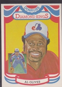 1983 DONRUSS BASEBALL AL OLIVER DIAMOND KINGS #9 EXPOS MINT *56451