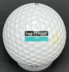 Dow Corning Logo Golf Ball (1) Titleist DT 2-Piece Pre-Owned - Picture 1 of 4