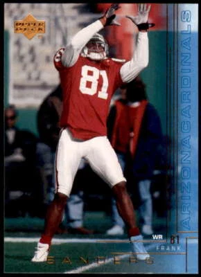 Frank Sanders Card 2000 Upper Deck #5  - Image 1 of 2