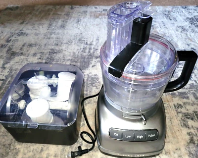 KitchenAid 13-Cup Food Processor W/ Attachments Model Kfp1133cu - Image 1 of 4
