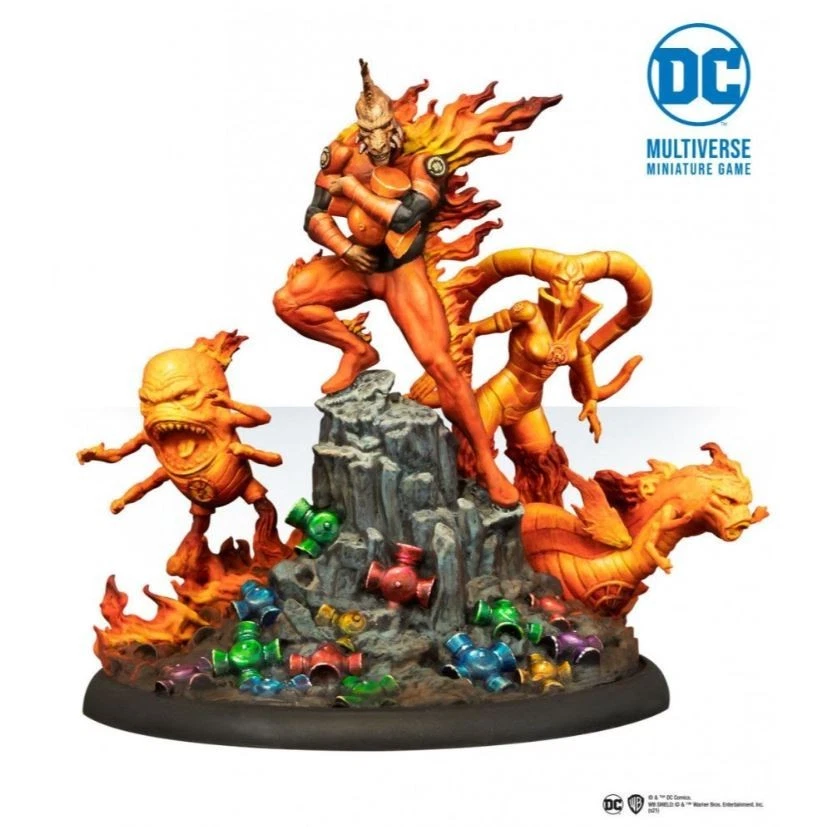 Knight Models DC Universe 35mm Larfleeze, Greed Lord unpainted resin figure - Image 1 of 1