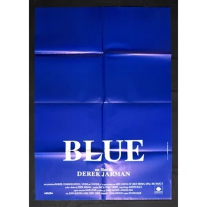 manifesto BLUE derek jarman Tilda Swinton Nigel Terry Groth Condrus A315 - Imagen 1 de 3