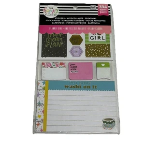 The Happy Planner Planner Girl Stickers Sticky Notes Cardstock 394 Pieces New - Picture 1 of 3