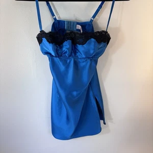 Victoria’s Secret Teal Baby Doll Lightly Padded Lingerie Size Small Adjustable - Picture 1 of 11
