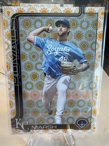 2025 Topps Series 2 Alec Marsh Holiday Sun Foil #607 Royals - Picture 1 of 2