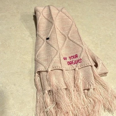 Urban Outfitters Scarf Womens Acrylic Knit Tassel Fringe In Your Dreams Cozy - Image 1 of 4