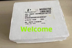 Neu PerkinElmer N9300706 Flachbodenflasche schneller Versand FedEx oder DHL *z - Bild 1 von 1