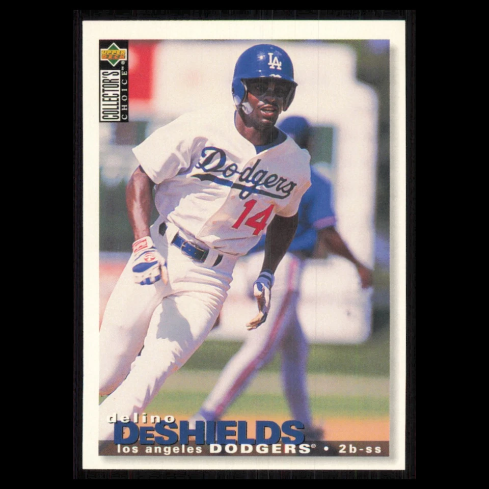Delino DeShields #218 1995 Upper Deck Collectors Choice Los Angeles Dodgers Card - Image 1 of 3