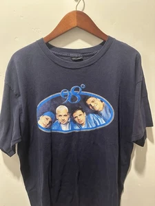 Camiseta de colección 98 grados años 90 Boy Band talla X-grande gira música - Imagen 1 de 4