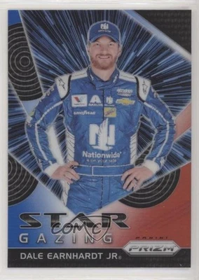 2018 Panini Prizm Star Gazing Red White & Blue Prizm Dale Earnhardt Jr #69 HOF - Image 1 of 2