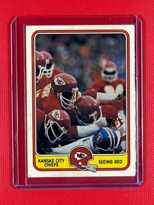 1981 Fleer Teams in Action Kansas City Chiefs #24 - Image 1 of 2