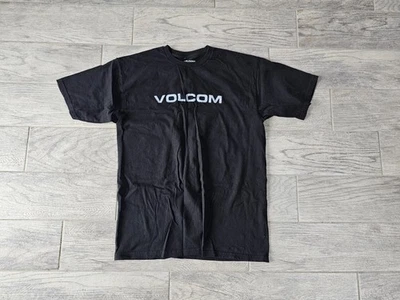 Men's Volcom Shirt Size Large Black Short Sleeve Skateboarding Surfing Skater - Image 1 of 4