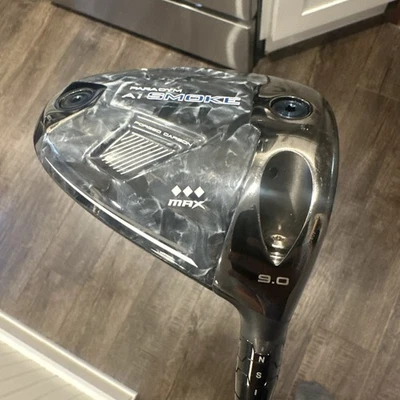 Callaway AI Smoke Triple Diamond Max 9 grados diestro proyecto x negación 6,0 flexión rígida Foto 1 de 4