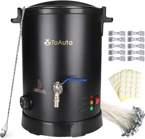 TOAUTO Candle Making, Electric Wax Melting Container Holds 8L Melted Wax - Picture 1 of 7