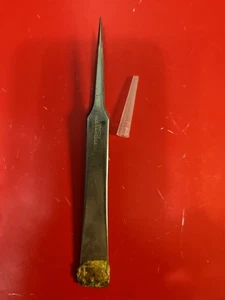 DIXON Watchmakers Jewelry TWEEZERS, "GG" Made in Switzerland, straight tip, VTG - Picture 1 of 13