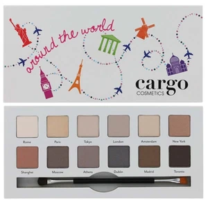 Cargo Around the World Eye Shadow Palette-NIB-Pristine Package-Discontinued - Picture 1 of 6