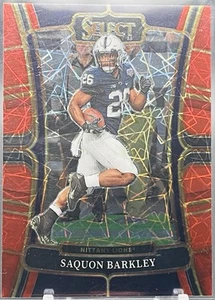 2023 Panini Select Draft Picks - Red Lazer Prizm #47 Saquon Barkley - Bild 1 von 2