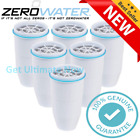 Zerowater Replacement Refill Water Filter For Pitchers & Dispenser (6 Pack)