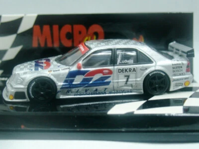 WOW EXTREMELY RARE Mercedes C Class AMG Ludwig Champion DTM 1994 1:64 Minichamps - Image 1 of 4