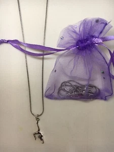 Gymnastics necklace party bag filler, gym, GIFT goody favours girls lucky dips - Picture 1 of 1