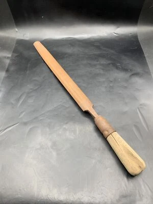 Vintage Disston 14” Bastard File, W/ Wood Handle, Made in USA - Image 1 of 4