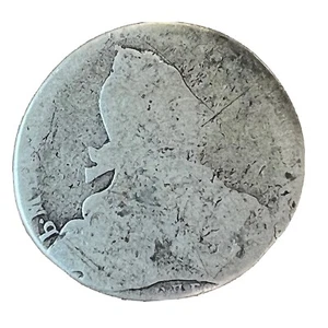 1774 POLTINA 50 Kopeks OLD RUSSIAN IMPERIAL COIN EKATERINA II ORIGINAL. - Picture 1 of 6