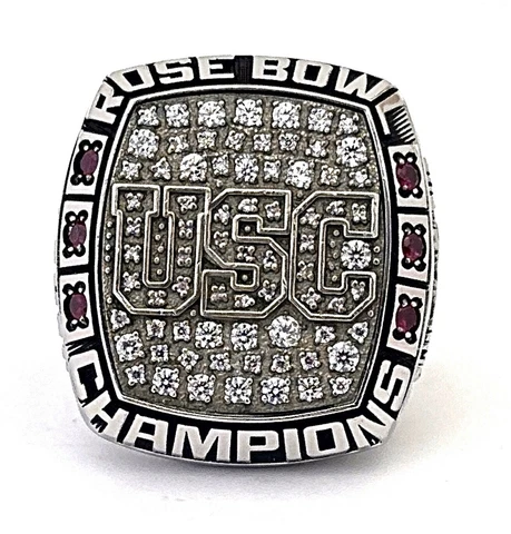Player 🏈 2008 USC Trojans Rose🌹Bowl Champions PAC-12 Championship Ring! Cover
