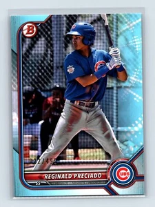 Reginald Preciado 2022 Bowman #BP-44 Prospects Sky Blue #/499 - Picture 1 of 2