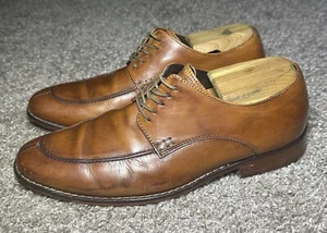 Cole Haan Men’s Shoes COLTON SPLIT TOE (C09022) Oxford Dress Brown Size 8 - Picture 1 of 14