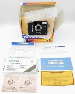 Olympus i zoom 2000 25-50mm Zoom Ultra Compact Film Camera - Tested Working Cib