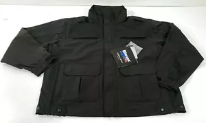 NEW BLAUER XS 9820 B.DRY TACSHELL JACKET SHELL WIND WATERPROOF BLACK XS REGULAR - Picture 1 of 4