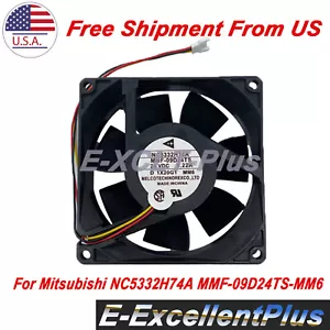 Per Mitsubishi NC5332H74A MMF-09D24TS-MM6 Ventola di raffreddamento 24V 0,22A 3 pin 90*90*25mm - Foto 1 di 4