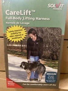 Solvit Care Lift FULL BODY Medium Dog Lifting Harness 35-70 Lbs. NEW - Picture 1 of 2