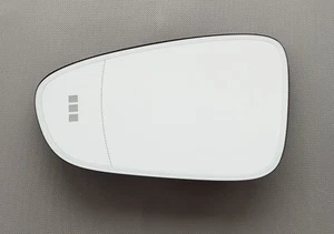 19-25 PORSCHE 911 992 / TAYCAN LEFT AUTO DIM MIRROR GLASS BLIND SPOT wide-angle - Picture 1 of 8