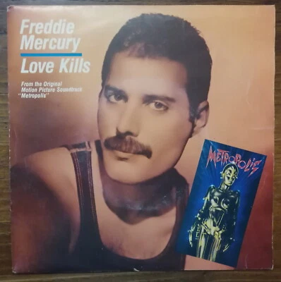 7" FREDDIE MERCURY - Love Kills 1984 - Image 1 of 4