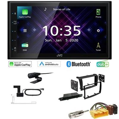 JVC Autoradio Apple CarPlay Android Auto DAB+ für Mazda 3 2003-2009 schwarz - Bild 1 von 4