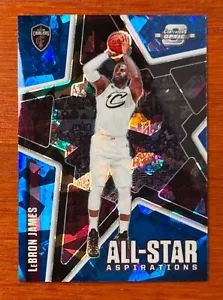2020-21 Contenders Optic LeBron James #1 All-Star Aspirations Blue Cracked Ice - Picture 1 of 2