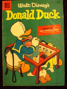 DONALD DUCK #43 1955 DELL GOLDEN AGE - Picture 1 of 2