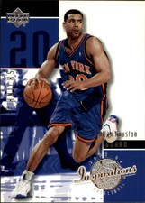 2002-03 Upper Deck Inspirations Knicks Basketball Card #57 Allan Houston