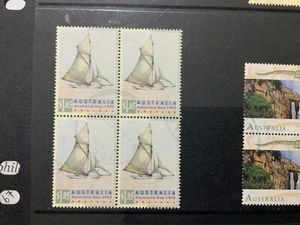 DECIMAL: 1992 $1.05 AKARANA AUSTRALIA DAY BLOCK OF 4 USED - Bild 1 von 1