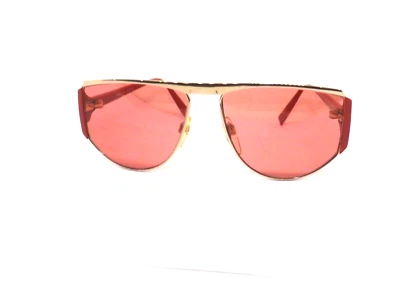 Vintage Sonnenbrille Frau Österreich Silhouette M 6062 Metall Alter 80 Neu - Bild 1 von 4