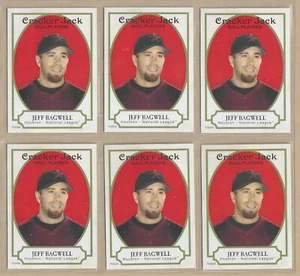 Lot of (10) 2005 Topps Cracker Jack JEFF BAGWELL #82 HOF Astros FREE SHIPPING - Picture 1 of 2