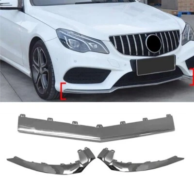 3x Front Bumper Body Molding Trim For Mercedes Benz E Class W207 E350 E400 E550 - Image 1 of 4