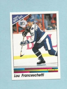 1990-91 Panini Hockey Sticker Lou Franceschetti #289 Toronto Maple Leafs MINT! - Picture 1 of 1