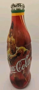 9160 COCA COLA RUGBY WORLD CUP 2003 AUSTRALIA WALLABIES GLASS BOTTLE Unopened - Imagen 1 de 6