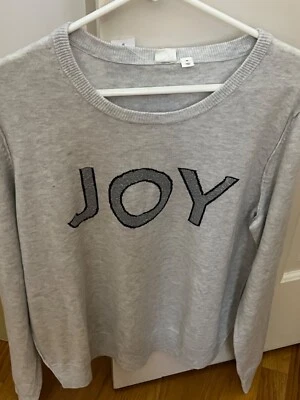 GAP MUJER JOY METALIZADO VACACIONES SUAVE SUÉTER XL NUEVO CON ETIQUETAS Foto 1 de 4