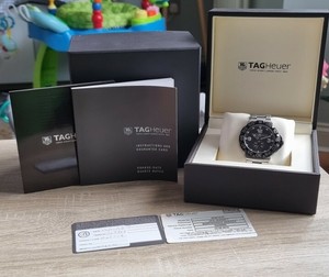 TAG Heuer Formula 1 Grande Date WAH1010 With Full Box & Papers Plus Service Card