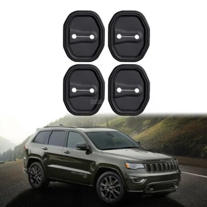 4pcs Silicone Door Lock Protector Shock-absorbing Cover For Jeep Grand Cherokee - Picture 1 of 12